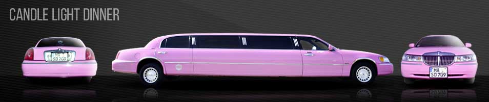 Lincoln Stretch-Limousine in Pink