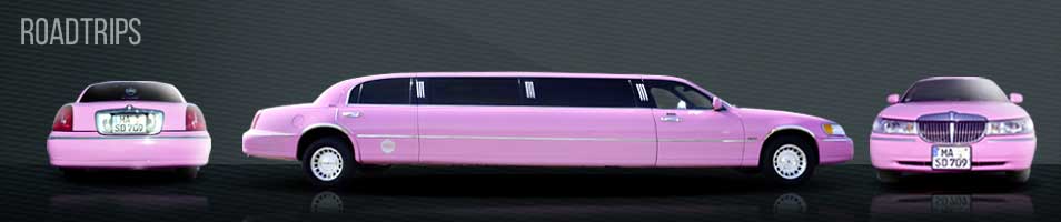 Lincoln Stretch-Limousine in Pink